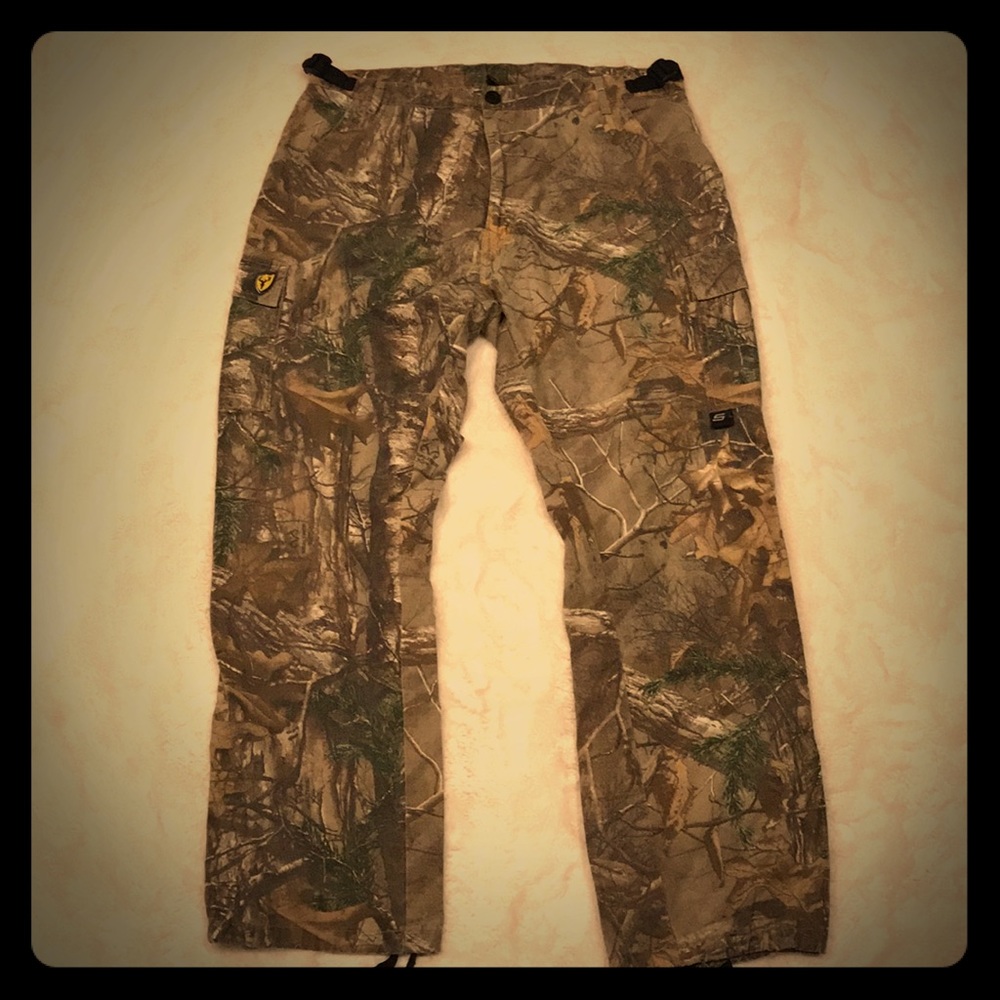 Men’s Scent Blocker Real Tree Pants XL